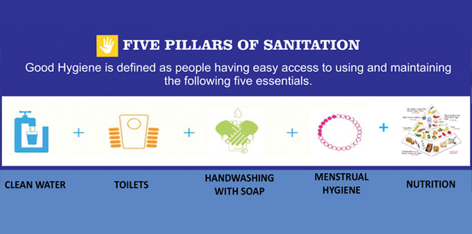  Five Pillars of Sanitation